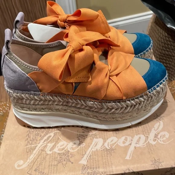 Free People espadrille sneakers - Picture 3 of 8